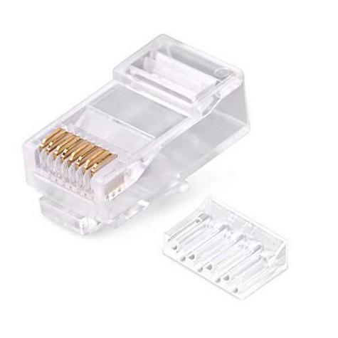 RJ45 Plug  For solid/stranded wire (pack of 10)